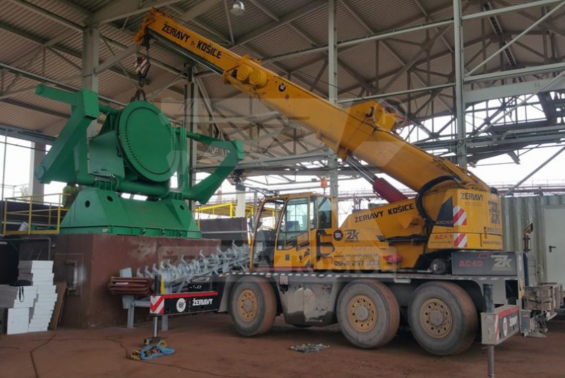 BY CRANE OPERATORS  BY CRANE OPERATORS