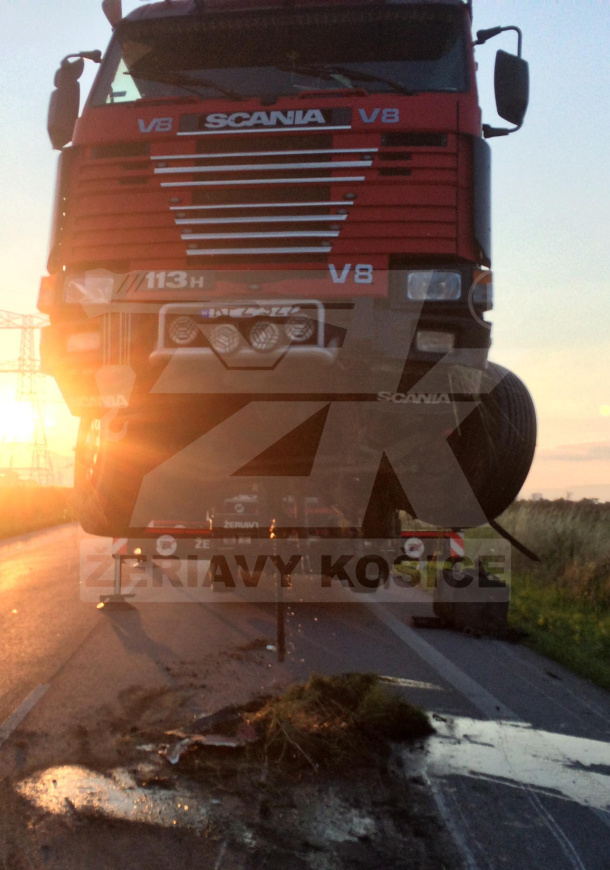 DOPRAVNÁ NEHODA SCANIA DOPRAVNÁ NEHODA SCANIA