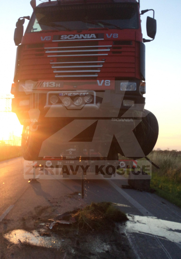 DOPRAVNÁ NEHODA SCANIA DOPRAVNÁ NEHODA SCANIA