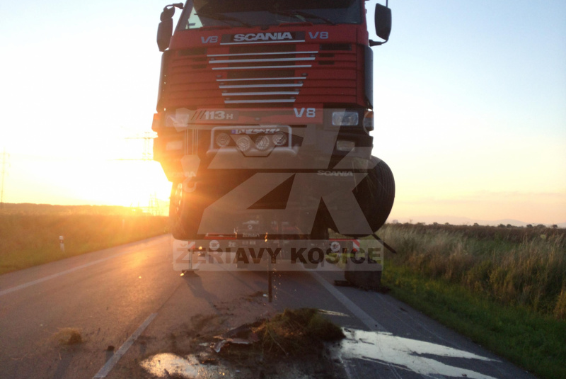 TRAFFIC ACCIDENT SCANIA
