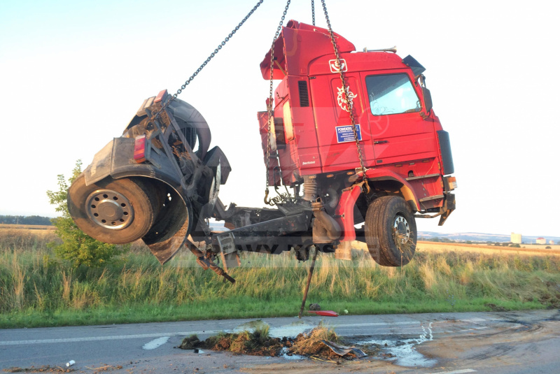 TRAFFIC ACCIDENT SCANIA