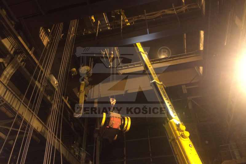 USS KOŠICE CRANE LINE MALFUNCTION (A REALLY LIMITED SPACE)  USS KOŠICE CRANE LINE MALFUNCTION (A REALLY LIMITED SPACE)