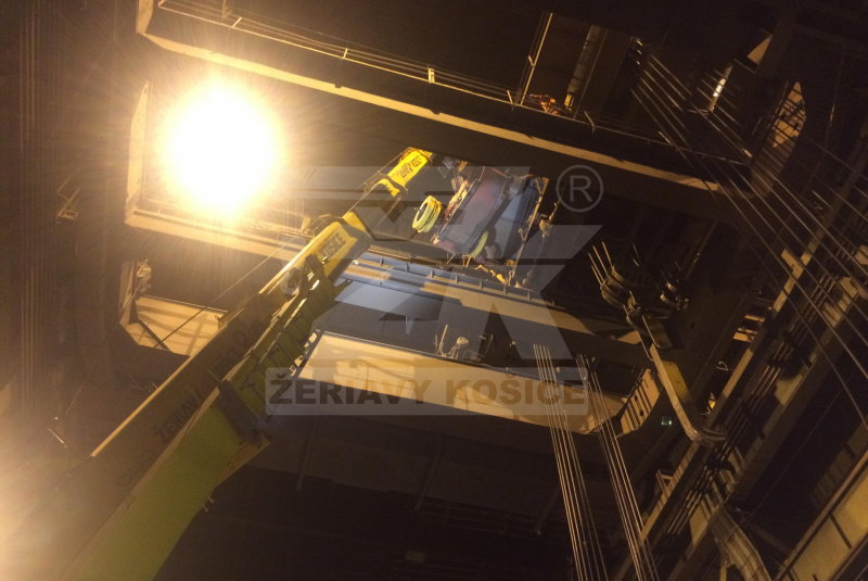 USS KOŠICE CRANE LINE MALFUNCTION (A REALLY LIMITED SPACE)  USS KOŠICE CRANE LINE MALFUNCTION (A REALLY LIMITED SPACE)