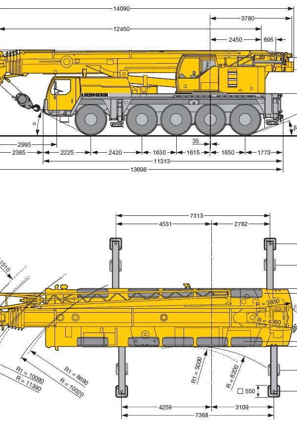 LIEBHERR LTM1095 5.1 - 2  LIEBHERR LTM1095 5.1 - 2